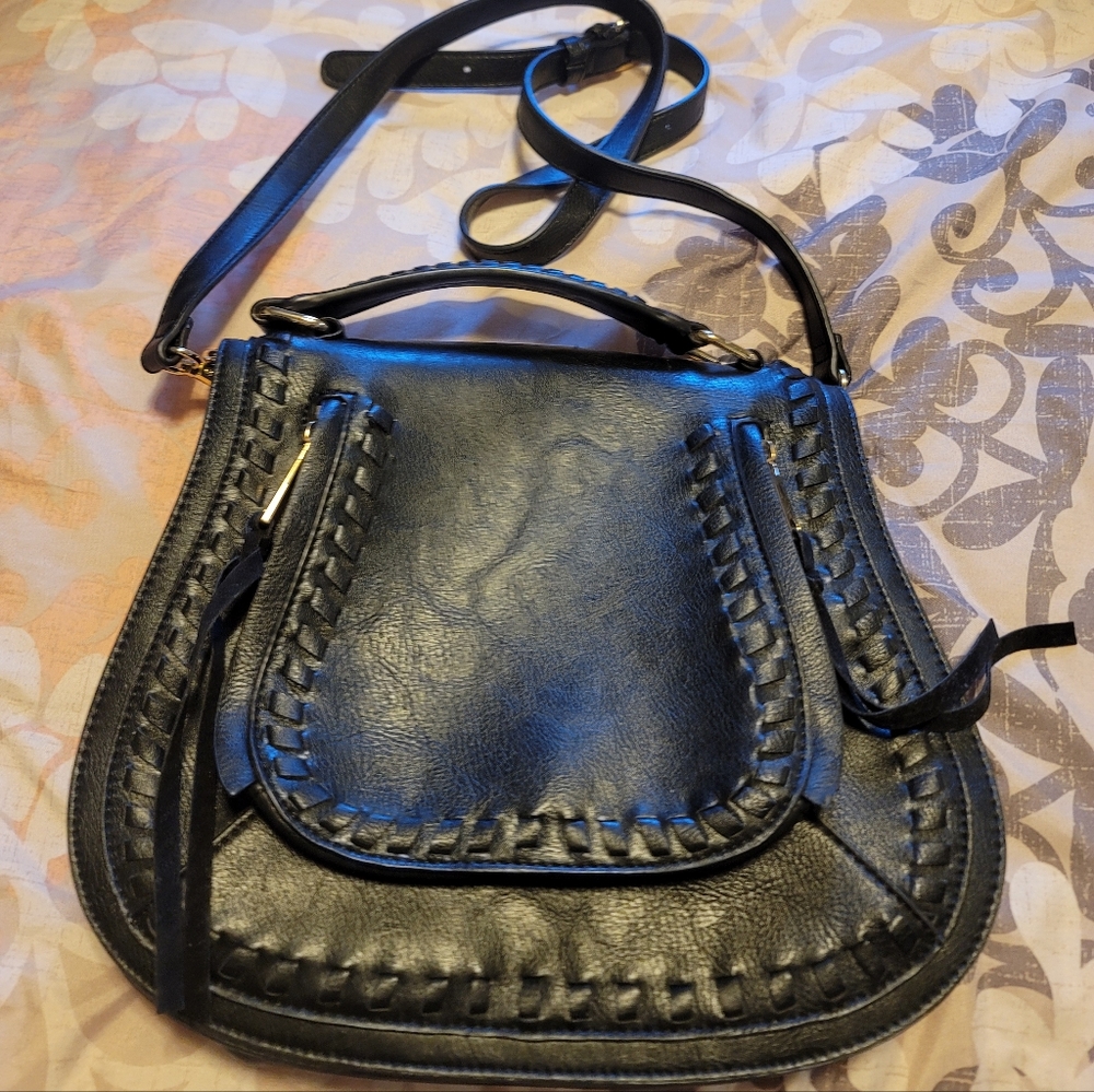 Black handbag